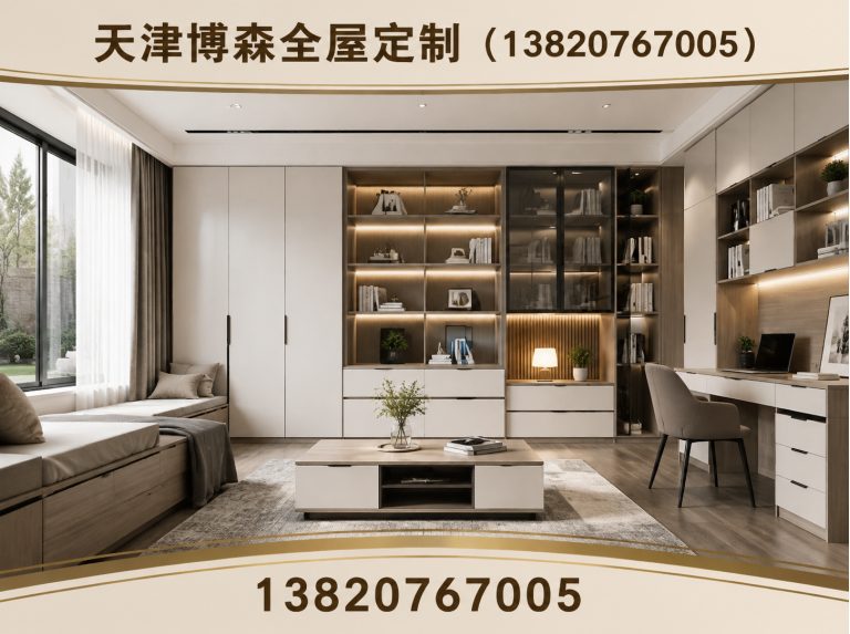 天津天津博森全屋定制展示图